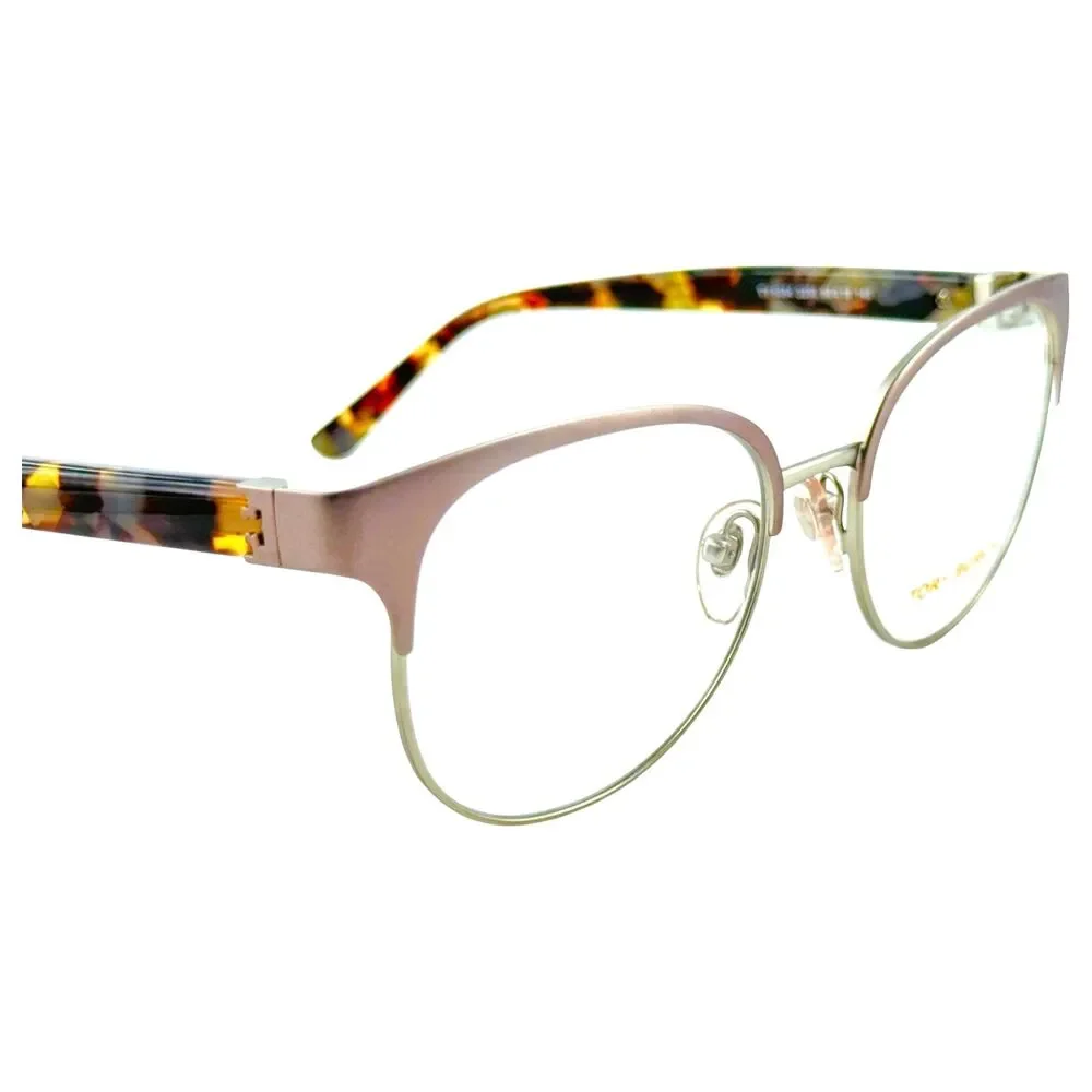 Tory Burch TY1054 Womens Metal Eyeglass Frame 3230 Morning Fog Silver 50-18
